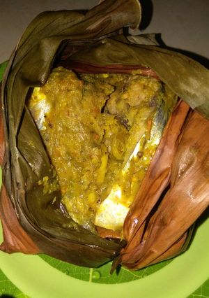 Foto resep Pepes tempoyak ikan patin