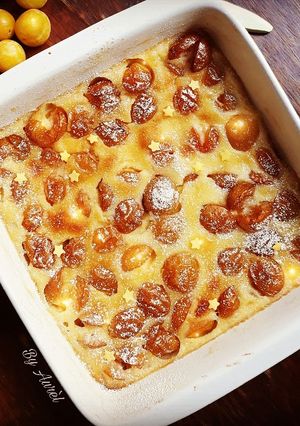 Une photo de ☆Clafoutis Mirabelles Gingembre☆