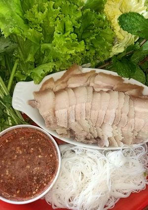รูปของ เมี่ยงหมู เมี่ยงปลาทู น้ำจิ้มรสเด็ด