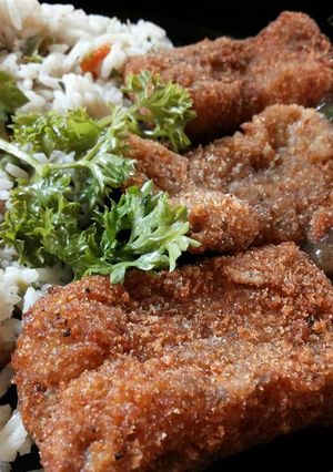 A picture of Crumb Fried Fish/Prawns.