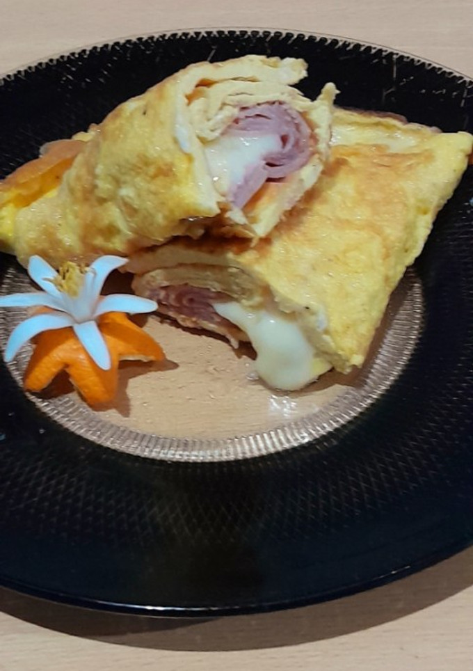 Una foto de Omelette de huevo