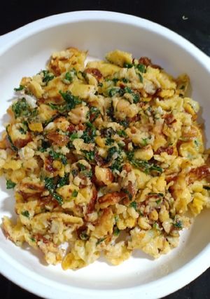 Foto resep Omelete Bayam Simple Enak🍳😍