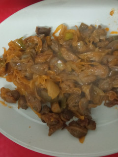 Una foto de Mollejas encebolladss
