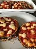 Baked Round Eggplant Parmigiana