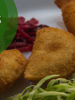 Foto de Rissóis vegetarianos