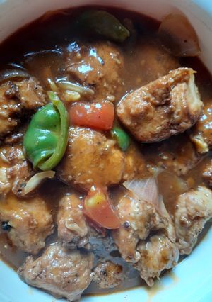চিলি চিকেন (chilli chicken recipe in Bengali) রেসিপির প্রধান ছবি