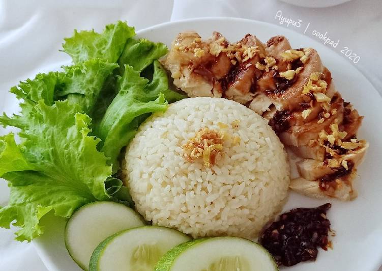 Hainan Chicken Rice ala Singapore