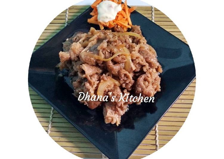 Beef Teriyaki - ala Hokben