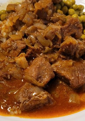 O poză a rețetei Tocană ungurească de vițel (gluten free).
