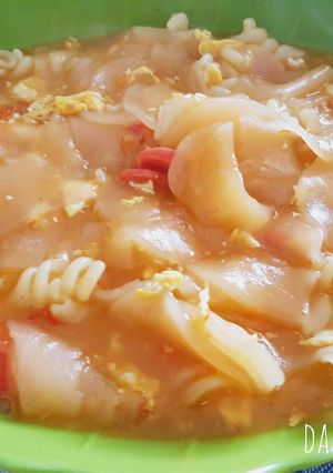 Foto resep Seblak megap-megap