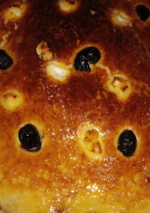 صورة لوصفة أسهل طريقة التحضير خبز 🍞 بزيتون 🫒في البيت في متناول الجميع بصحتكم حبيباتي شهيتكم في الجنة ☺️🤤🤤🥹