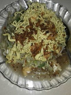 Foto resep Lontong mie