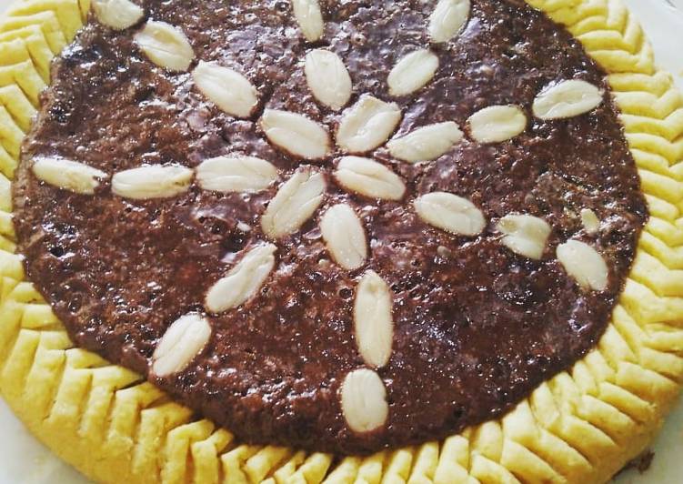 Cara Gampang Membuat Tart piring coklat, Bisa Manjain Lidah