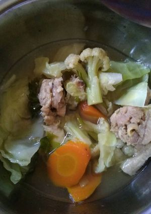 Foto resep Sayur sop ayam