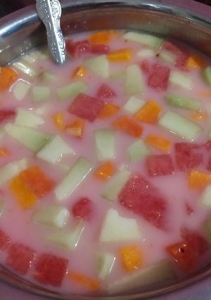 Foto resep Es buah