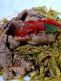 Mie Singkong Sapi Lada Hitam