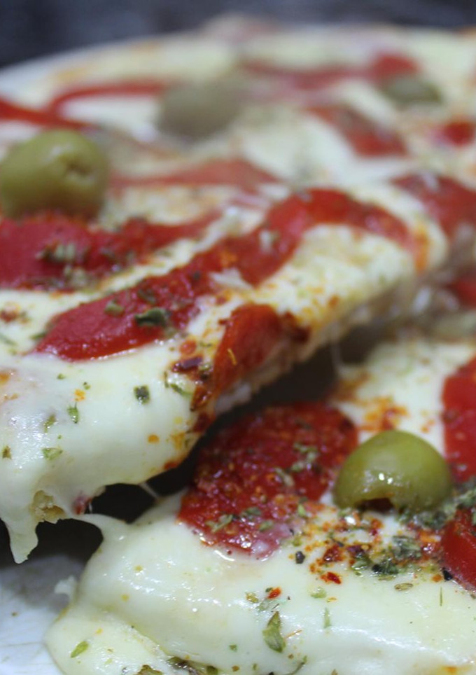 Una foto de Pizza casera