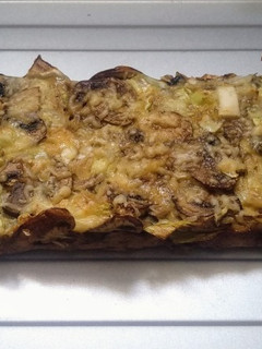 Una foto de Pastel de puerros