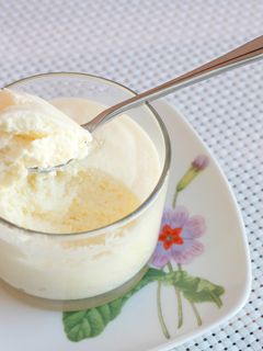 Una foto de Mousse fácil de mascarpone a la naranja