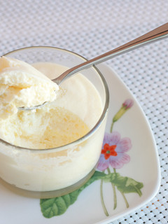 Una foto de Mousse fácil de mascarpone a la naranja