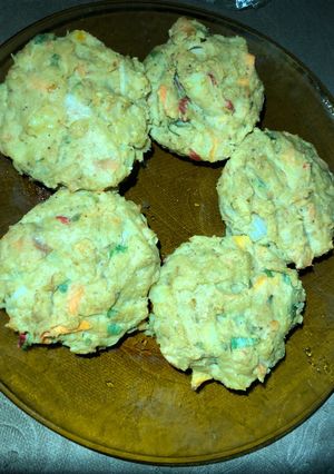 A picture of Mashed potatoes muffins.