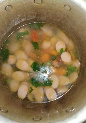 Foto resep SOP sosis