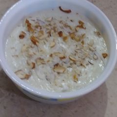 Shahi kheer(zafrani) A picture of Shahi kheer(zafrani).