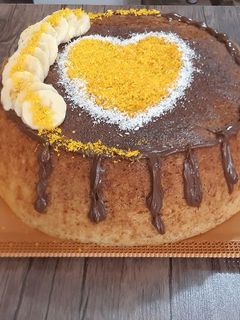 عکسی از دستور کیک خوشمزه من با تزئین ساده