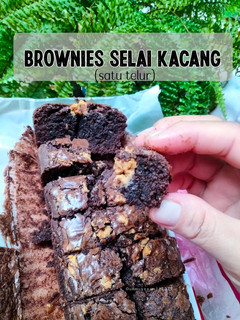 Foto resep Brownies Selai Kacang