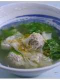 Tofu Skin Wonton Soup