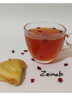 عکسی از دستور دمنوش زرشک و دارچین