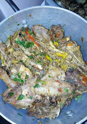 A picture of Wet fried chicken#4 weeks challenge.
