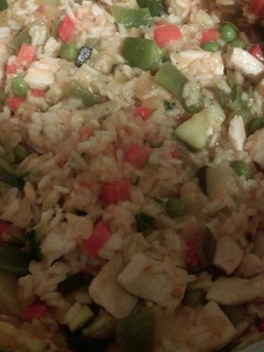 Una foto de Arroz a la cazuela