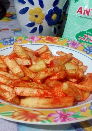 Foto resep Stick Ubi Goreng Balado (Tela Tela)