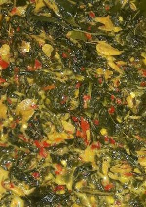 Foto resep Daun singkong santan enak