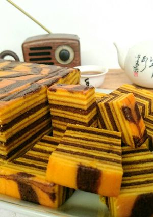 Foto resep Lapis legit coklat (resep yongki gunawan)