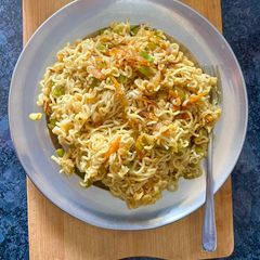 Vegetable Maggi 🍜🍜 A picture of Vegetable Maggi 🍜🍜.