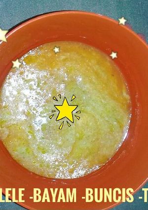 Foto resep Mpasi pure 6 bulan menu 4 bintang