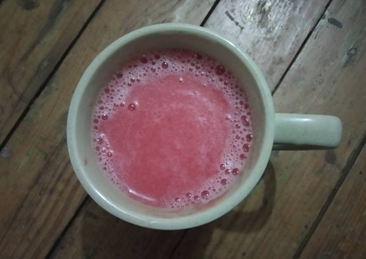 Resep 61) Jus Jambu Merah yang Sedap