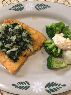 Una foto de Salmón con cilantro ©