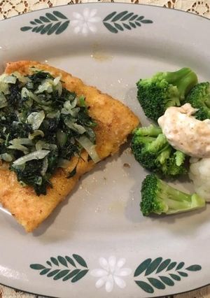 Una foto de Salmón con cilantro ©