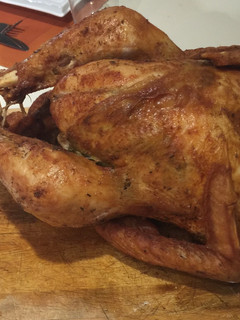 Una foto de Pavo Frito