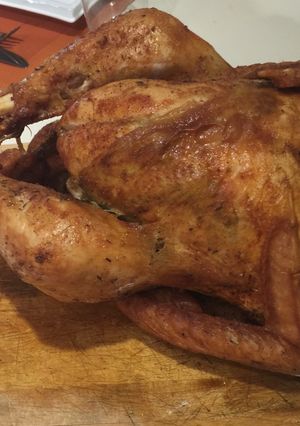 Una foto de Pavo Frito