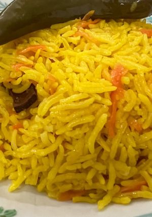 صورة لوصفة ارز بسمتي للمشاوي 🍜