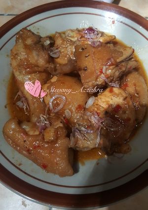 Foto resep Semur ayam pedas