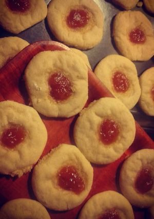 Una foto de Pepas fáciles de mebrillo