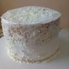A picture of Seminaked White forest. #charityrecipe.