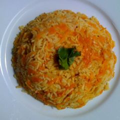 A picture of Carrot Rice.
