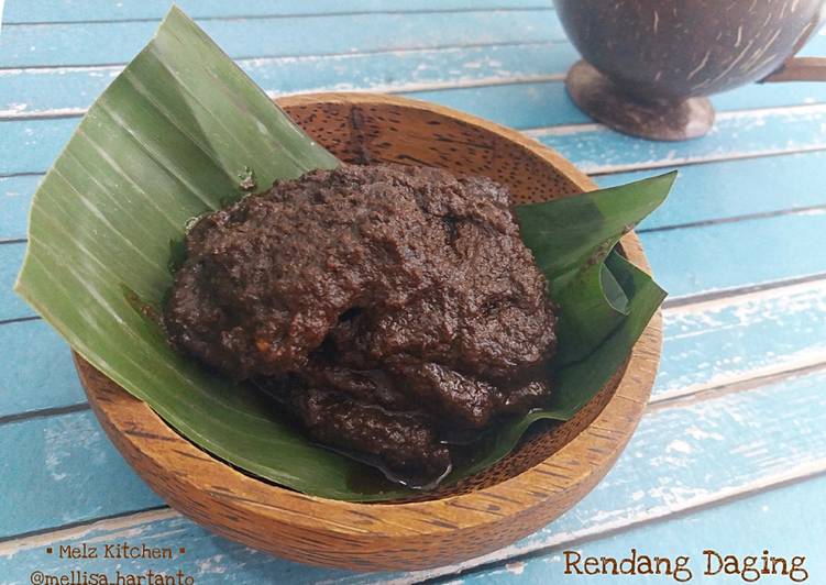 Bahan mengolah Rendang Daging yang Enak