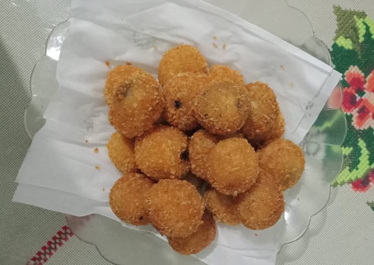 Resep Bola bola sukun | Bagaimana Menyiapkan Bola bola sukun, Enak Banget